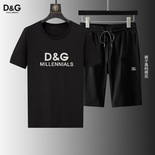 Replica Dolce &amp; Gabbana D&amp;G Tracksuits Short Sleeved For Men #1199157, $56.00 USD, [ITEM#1199157], Replica Dolce &amp; Gabbana D&amp;G Tracksuits outlet from China