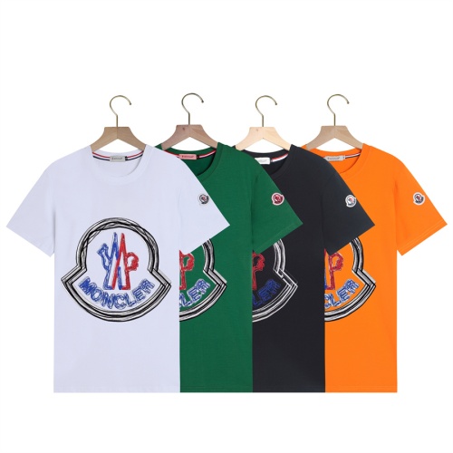 Replica Moncler T-Shirts Short Sleeved For Men #1199382 $23.00 USD for Wholesale