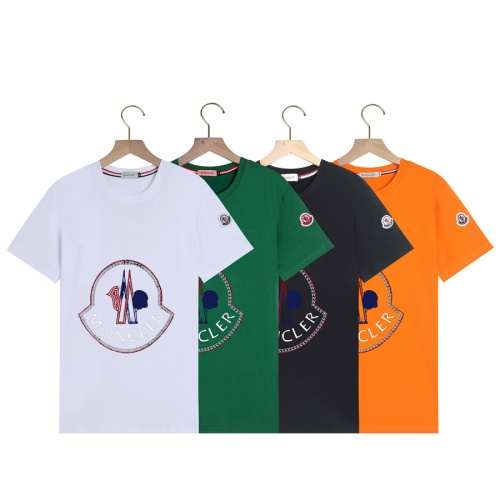 Replica Moncler T-Shirts Short Sleeved For Men #1199386 $23.00 USD for Wholesale