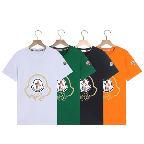 Replica Moncler T-Shirts Short Sleeved For Men #1199421 $23.00 USD for Wholesale