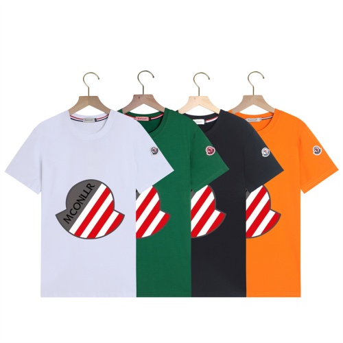 Replica Moncler T-Shirts Short Sleeved For Men #1199471 $23.00 USD for Wholesale