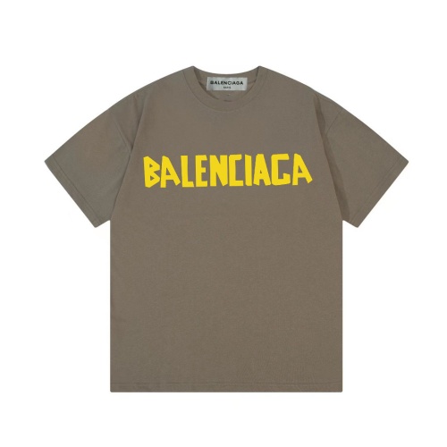 Replica Balenciaga T-Shirts Short Sleeved For Unisex #1199556, $34.00 USD, [ITEM#1199556], Replica Balenciaga T-Shirts outlet from China