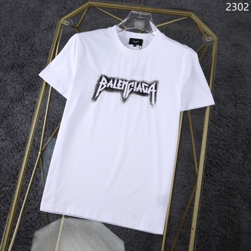 Replica Balenciaga T-Shirts Short Sleeved For Men #1199738, $32.00 USD, [ITEM#1199738], Replica Balenciaga T-Shirts outlet from China