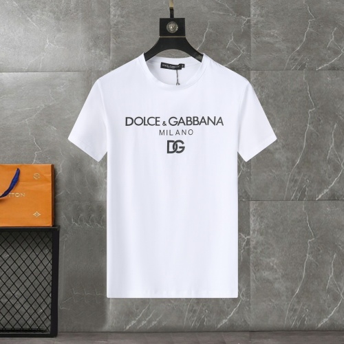 Replica Dolce &amp; Gabbana D&amp;G T-Shirts Short Sleeved For Men #1199847, $25.00 USD, [ITEM#1199847], Replica Dolce &amp; Gabbana D&amp;G T-Shirts outlet from China