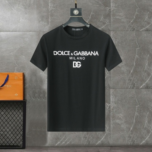 Replica Dolce &amp; Gabbana D&amp;G T-Shirts Short Sleeved For Men #1199848, $25.00 USD, [ITEM#1199848], Replica Dolce &amp; Gabbana D&amp;G T-Shirts outlet from China
