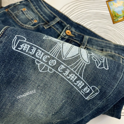 Replica Chrome Hearts Jeans For Men #1200063 $48.00 USD for Wholesale