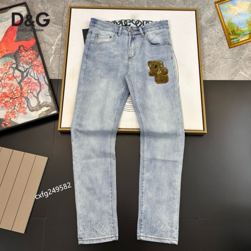 Replica Dolce &amp; Gabbana D&amp;G Jeans For Men #1200066, $48.00 USD, [ITEM#1200066], Replica Dolce &amp; Gabbana D&amp;G Jeans outlet from China