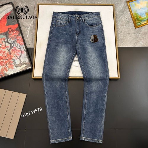 Replica Balenciaga Jeans For Men #1200083 $48.00 USD for Wholesale