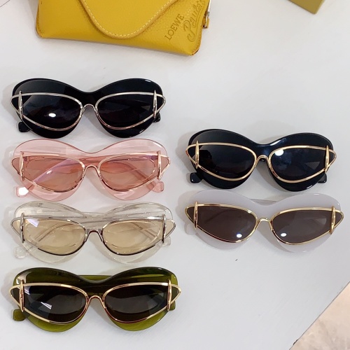 Replica LOEWE AAA Quality Sunglasses #1200290 $64.00 USD for Wholesale