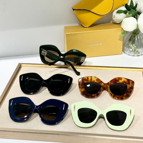 Replica LOEWE AAA Quality Sunglasses #1200303 $56.00 USD for Wholesale