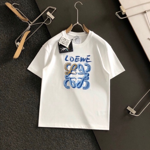 Replica LOEWE T-Shirts Short Sleeved For Unisex #1200371, $60.00 USD, [ITEM#1200371], Replica LOEWE T-Shirts outlet from China