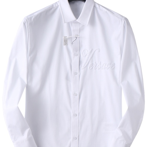 Replica Versace Shirts Long Sleeved For Men #1200725, $48.00 USD, [ITEM#1200725], Replica Versace Shirts outlet from China