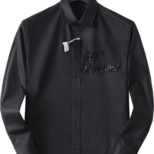 Replica Versace Shirts Long Sleeved For Men #1200726, $48.00 USD, [ITEM#1200726], Replica Versace Shirts outlet from China