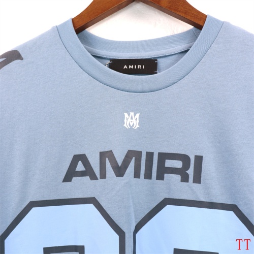 Replica Amiri T-Shirts Short Sleeved For Men #1200737 $29.00 USD for Wholesale