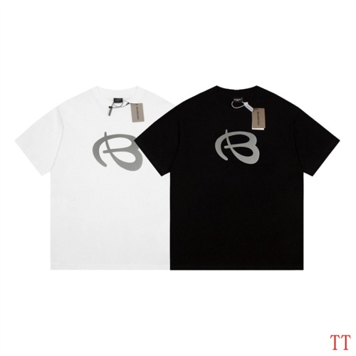 Replica Balenciaga T-Shirts Short Sleeved For Men #1200748 $27.00 USD for Wholesale