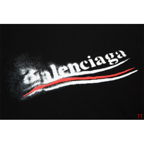 Replica Balenciaga T-Shirts Short Sleeved For Men #1200773 $27.00 USD for Wholesale