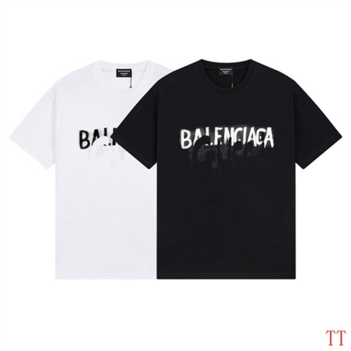 Replica Balenciaga T-Shirts Short Sleeved For Men #1200812 $27.00 USD for Wholesale