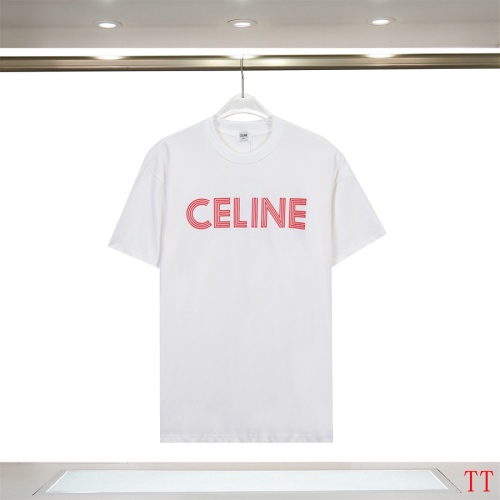 Replica Celine T-Shirts Short Sleeved For Unisex #1200816, $32.00 USD, [ITEM#1200816], Replica Celine T-Shirts outlet from China