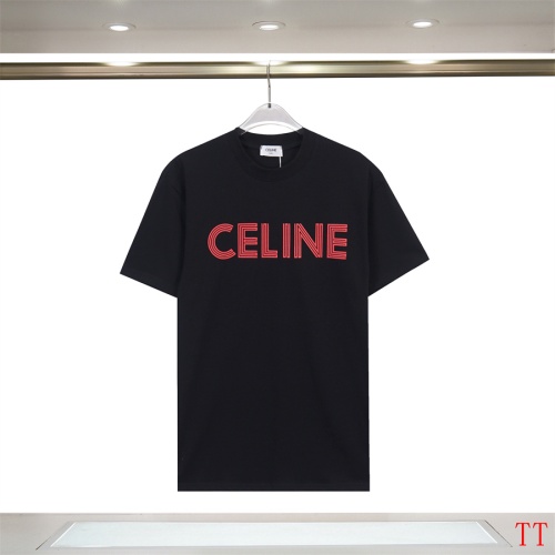 Replica Celine T-Shirts Short Sleeved For Unisex #1200817, $32.00 USD, [ITEM#1200817], Replica Celine T-Shirts outlet from China