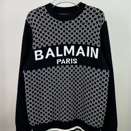 Replica Balmain Sweaters Long Sleeved For Unisex #1200896, $52.00 USD, [ITEM#1200896], Replica Balmain Sweaters outlet from China
