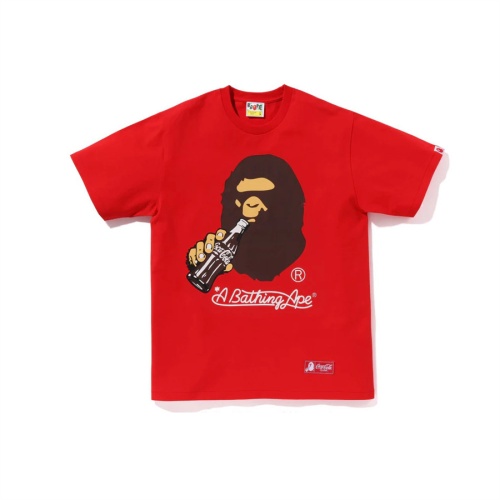 Replica Bape T-Shirts Short Sleeved For Men #1200912, $25.00 USD, [ITEM#1200912], Replica Bape T-Shirts outlet from China