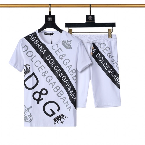 Replica Dolce &amp; Gabbana D&amp;G Tracksuits Short Sleeved For Men #1200936, $45.00 USD, [ITEM#1200936], Replica Dolce &amp; Gabbana D&amp;G Tracksuits outlet from China