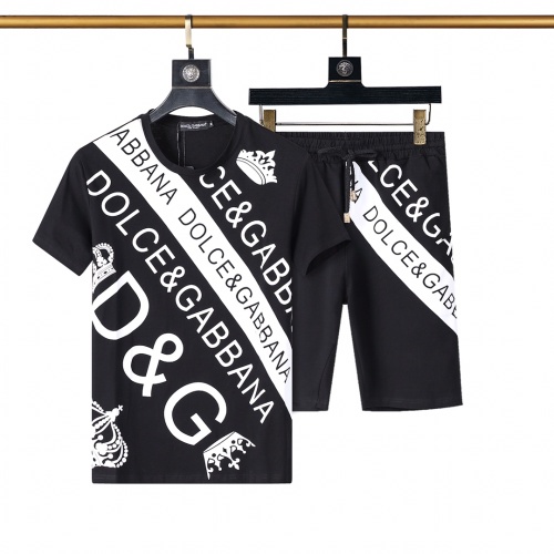 Replica Dolce &amp; Gabbana D&amp;G Tracksuits Short Sleeved For Men #1200937, $45.00 USD, [ITEM#1200937], Replica Dolce &amp; Gabbana D&amp;G Tracksuits outlet from China