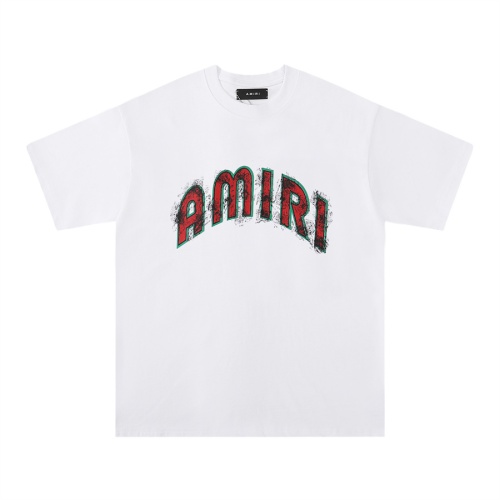 Replica Amiri T-Shirts Short Sleeved For Unisex #1200961, $27.00 USD, [ITEM#1200961], Replica Amiri T-Shirts outlet from China