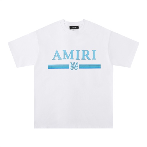 Replica Amiri T-Shirts Short Sleeved For Unisex #1200963, $27.00 USD, [ITEM#1200963], Replica Amiri T-Shirts outlet from China