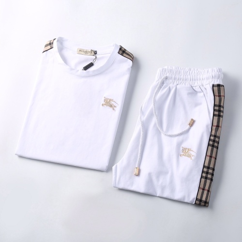 Replica Burberry Tracksuits Short Sleeved For Men #1200967 $45.00 USD for Wholesale