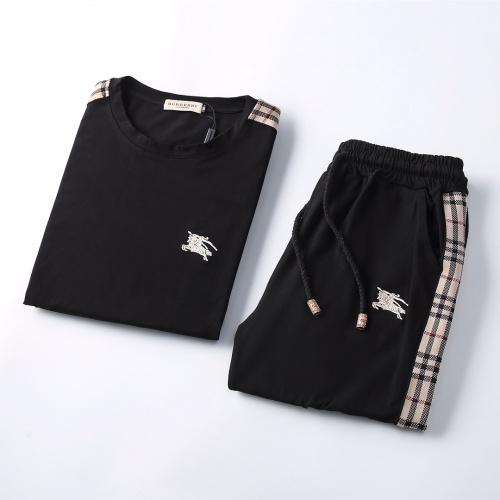 Replica Burberry Tracksuits Short Sleeved For Men #1200968 $45.00 USD for Wholesale