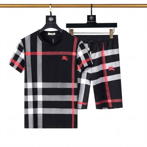 Replica Burberry Tracksuits Short Sleeved For Men #1200971, $45.00 USD, [ITEM#1200971], Replica Burberry Tracksuits outlet from China