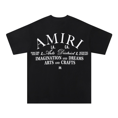 Replica Amiri T-Shirts Short Sleeved For Unisex #1200984, $27.00 USD, [ITEM#1200984], Replica Amiri T-Shirts outlet from China
