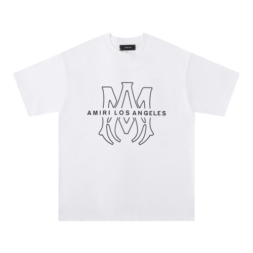 Replica Amiri T-Shirts Short Sleeved For Unisex #1200987, $27.00 USD, [ITEM#1200987], Replica Amiri T-Shirts outlet from China