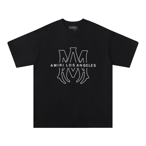 Replica Amiri T-Shirts Short Sleeved For Unisex #1200988, $27.00 USD, [ITEM#1200988], Replica Amiri T-Shirts outlet from China