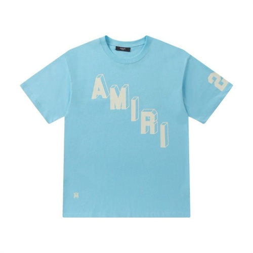 Replica Amiri T-Shirts Short Sleeved For Unisex #1200993, $27.00 USD, [ITEM#1200993], Replica Amiri T-Shirts outlet from China