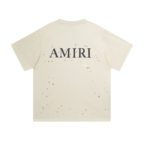 Replica Amiri T-Shirts Short Sleeved For Unisex #1200999 $32.00 USD for Wholesale