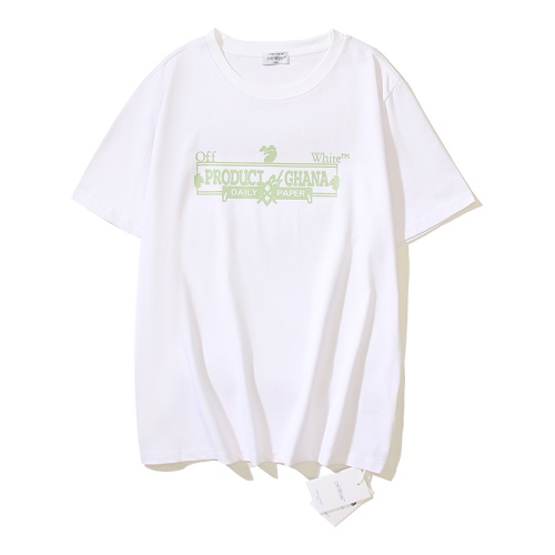 Replica Off-White T-Shirts Short Sleeved For Unisex #1201014 $29.00 USD for Wholesale