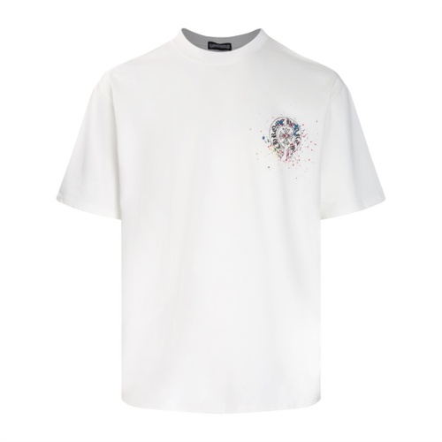 Replica Chrome Hearts T-Shirts Short Sleeved For Unisex #1201126 $32.00 USD for Wholesale