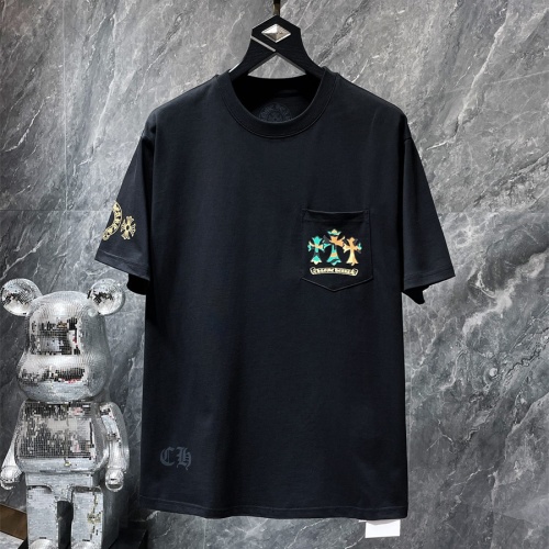 Replica Chrome Hearts T-Shirts Short Sleeved For Unisex #1201273 $34.00 USD for Wholesale