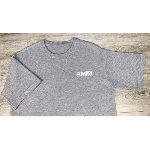 Replica Amiri T-Shirts Short Sleeved For Unisex #1201351 $45.00 USD for Wholesale