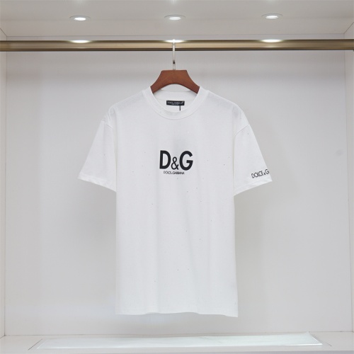Replica Dolce &amp; Gabbana D&amp;G T-Shirts Short Sleeved For Unisex #1201363, $34.00 USD, [ITEM#1201363], Replica Dolce &amp; Gabbana D&amp;G T-Shirts outlet from China