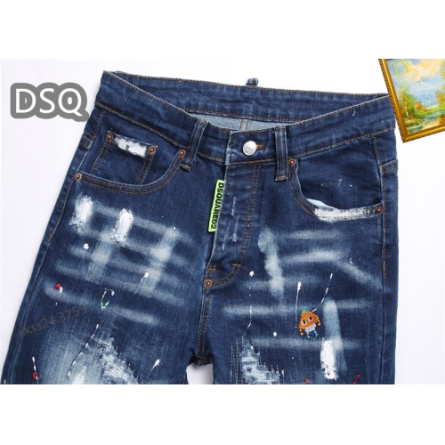 Replica Dsquared Jeans For Men #1201560 $40.00 USD for Wholesale