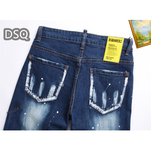 Replica Dsquared Jeans For Men #1201560 $40.00 USD for Wholesale