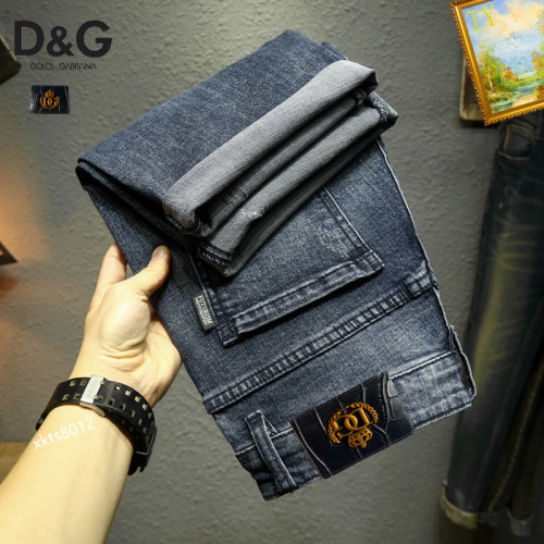 Replica Dolce & Gabbana D&G Jeans For Men #1201575 $40.00 USD for Wholesale