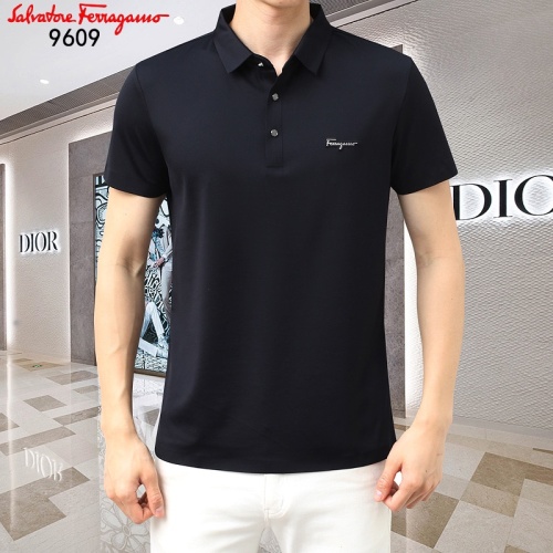 Replica Salvatore Ferragamo T-Shirts Short Sleeved For Men #1201816, $45.00 USD, [ITEM#1201816], Replica Salvatore Ferragamo T-Shirts outlet from China