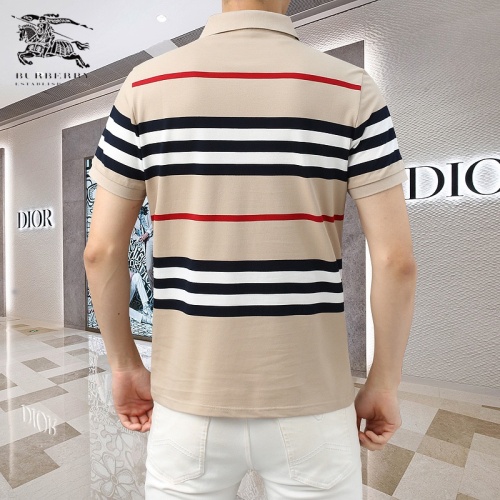 Replica Burberry T-Shirts Short Sleeved For Men #1201841 $45.00 USD for Wholesale