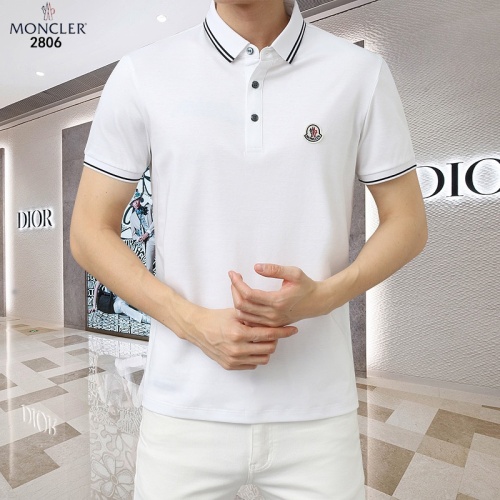 Replica Moncler T-Shirts Short Sleeved For Men #1201846, $45.00 USD, [ITEM#1201846], Replica Moncler T-Shirts outlet from China