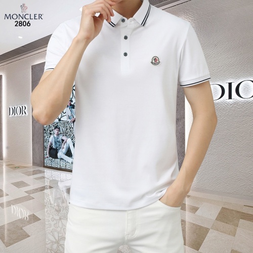 Replica Moncler T-Shirts Short Sleeved For Men #1201846 $45.00 USD for Wholesale