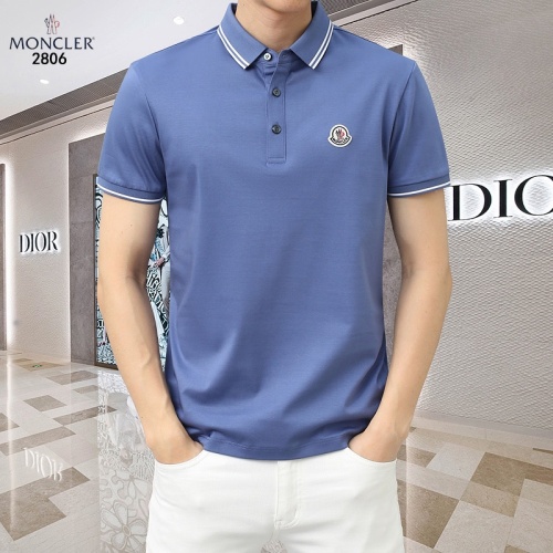 Replica Moncler T-Shirts Short Sleeved For Men #1201848, $45.00 USD, [ITEM#1201848], Replica Moncler T-Shirts outlet from China